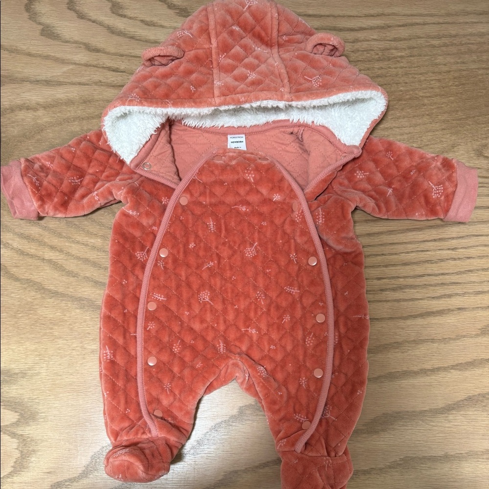 Nordstrom baby bunting size newborn